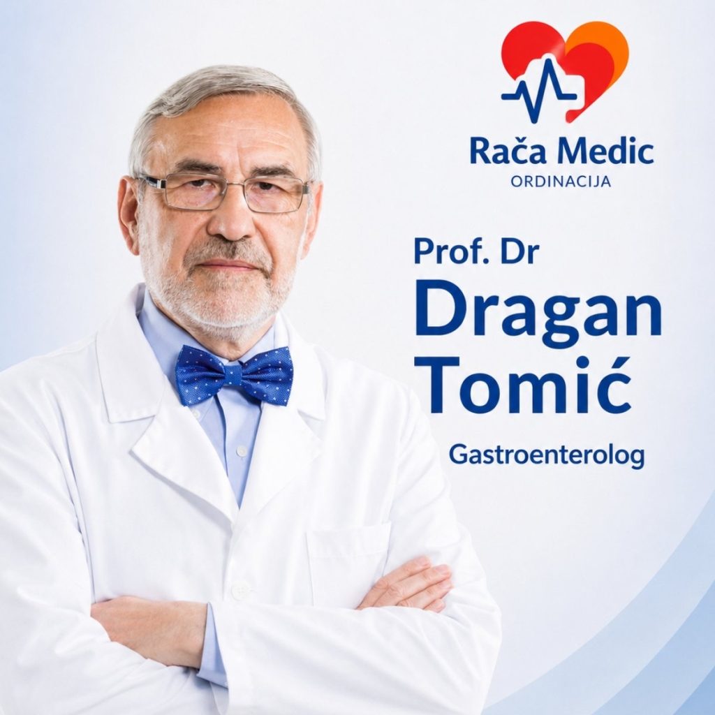 Prof. Dr Dragan Tomić Gastroenterolog